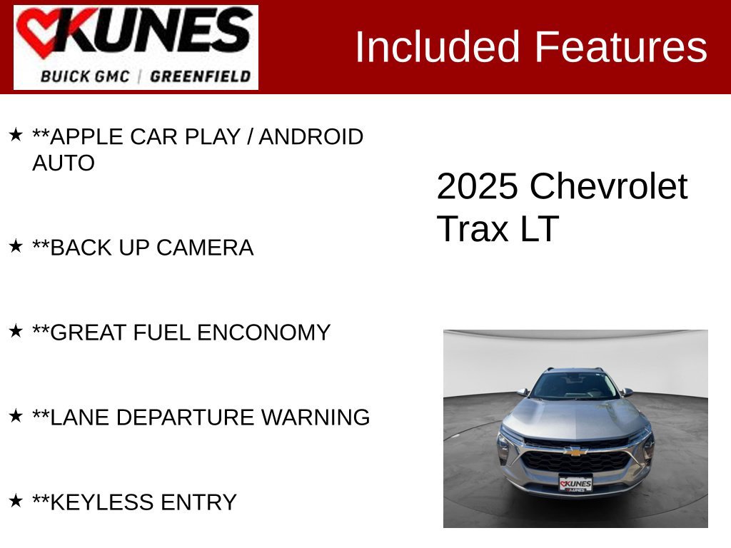 Used 2025 Chevrolet Trax LT FWD image 2