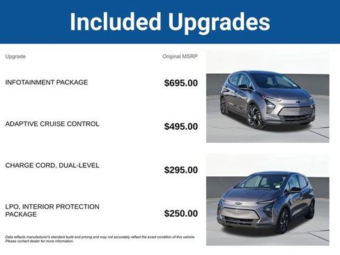 Used 2023 Chevrolet Bolt LT w/ Infotainment Package image 5