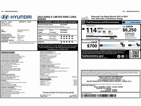 Used 2024 Hyundai Ioniq 5 Limited image 2