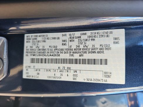 Used 2018 Ford Escape SEL image 43