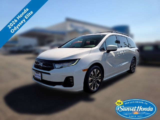 New 2026 Honda Odyssey Elite 360° Tour