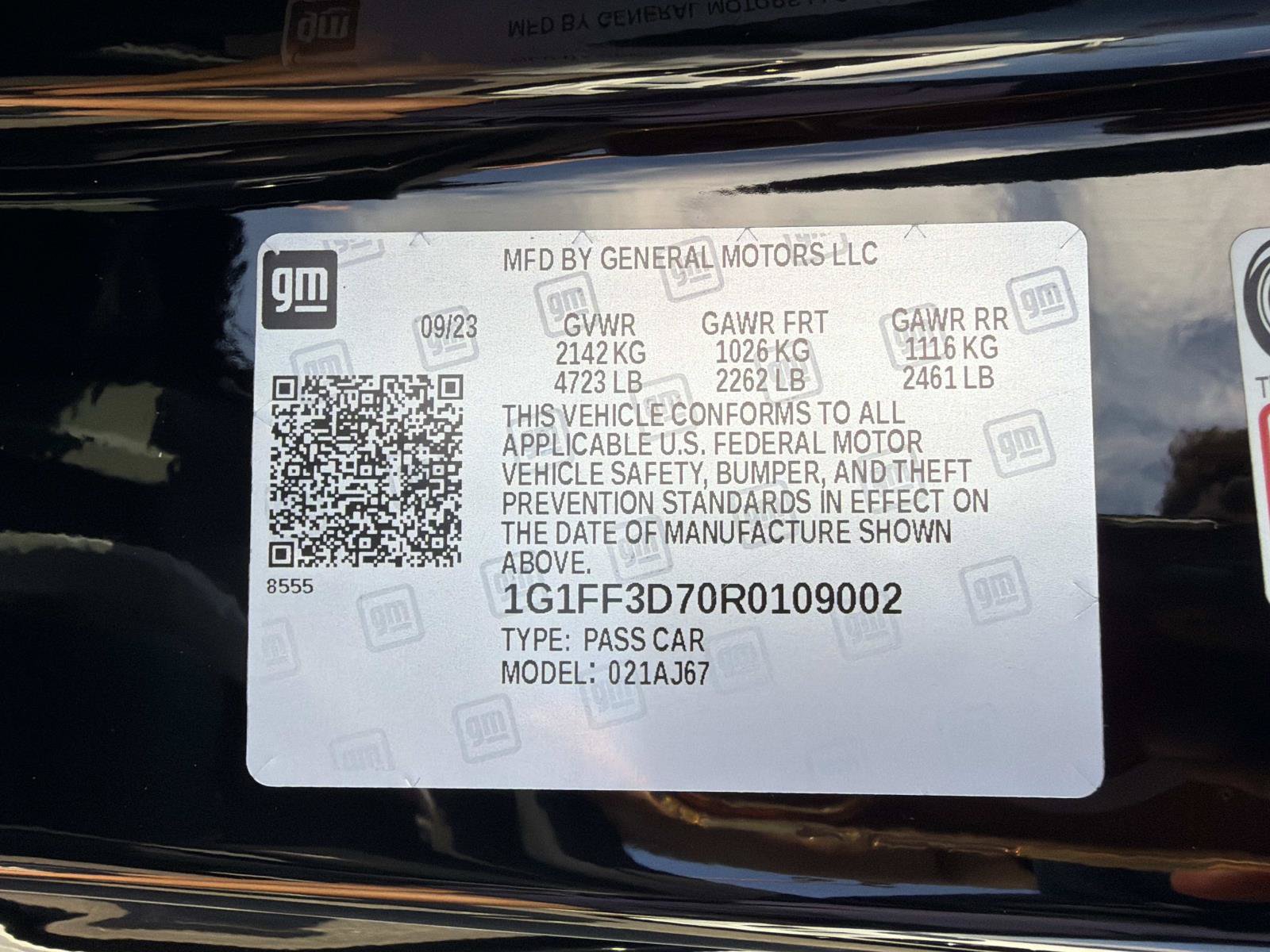 Certified 2024 Chevrolet Camaro SS RWD image 18