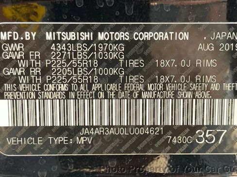 Used 2020 Mitsubishi Outlander Sport ES AWD/4WD image 29