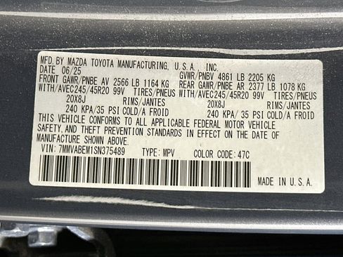 Used 2025 MAZDA CX-50 AWD 2.5 S w/ Premium Plus Pkg image 12