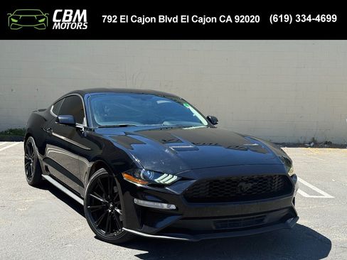 Used 2020 Ford Mustang Premium RWD image 1