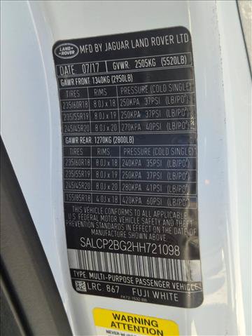 Used 2017 Land Rover Discovery Sport SE AWD/4WD image 17