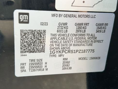 Certified 2023 Cadillac XT6 Premium Luxury w/ Technology Package image 20