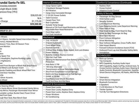 Used 2020 Hyundai Santa Fe SEL FWD image 32
