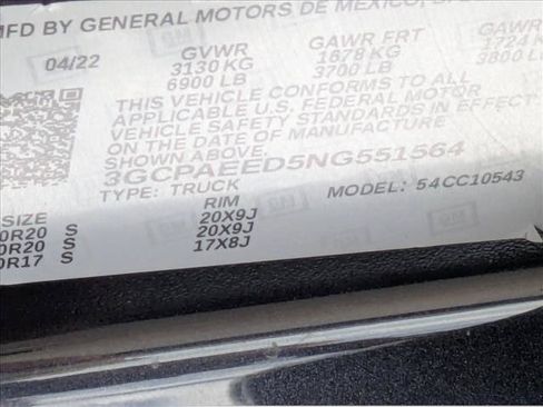 Used 2022 Chevrolet Silverado 1500 LTZ w/ LTZ Convenience Package II RWD image 22