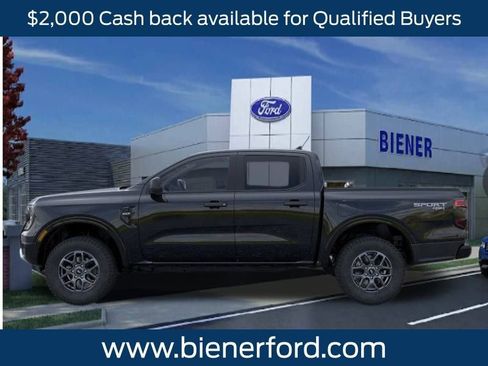 New 2025 Ford Ranger XLT w/ Equipment Group 301A High image 3