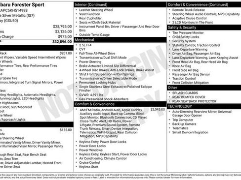 Used 2019 Subaru Forester Sport image 3