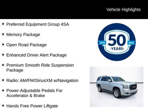 Used 2018 GMC Yukon SLT w/ Open Road Package AWD/4WD image 5