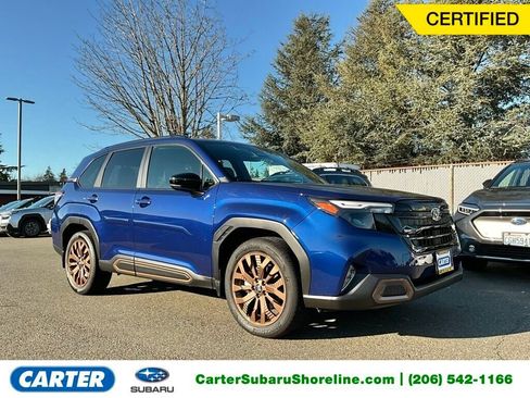 Certified 2025 Subaru Forester Sport w/ Popular Package #1 image 1