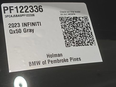 Used 2023 INFINITI QX50 Luxe FWD image 34