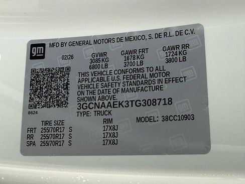 New 2026 Chevrolet Silverado 1500 W/T image 16