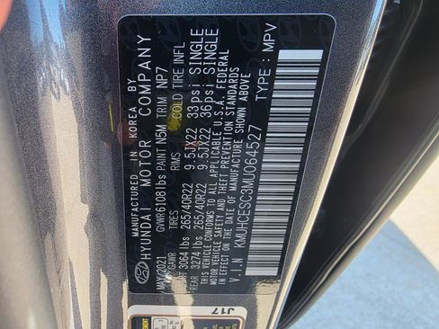 Used 2021 Genesis GV80 3.5T w/ Prestige Package 07 image 38