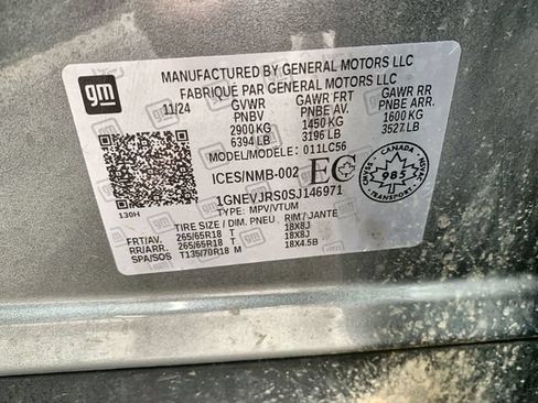 Certified 2025 Chevrolet Traverse Z71 AWD/4WD image 33