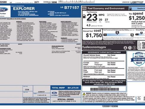 Used 2020 Ford Explorer Limited image 4