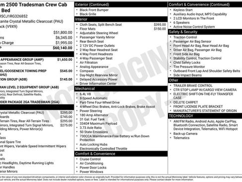 Used 2024 RAM 2500 Tradesman w/ Chrome Appearance Group AWD/4WD image 4