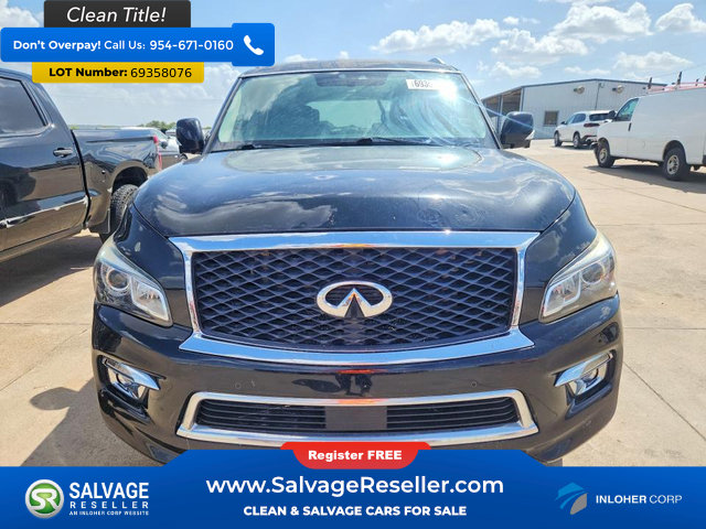 Used 2017 INFINITI QX80 2WD w/ Driver Assistance Package image 7