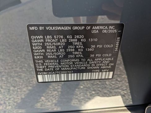 New 2026 Volkswagen Atlas Cross Sport SEL AWD/4WD image 30