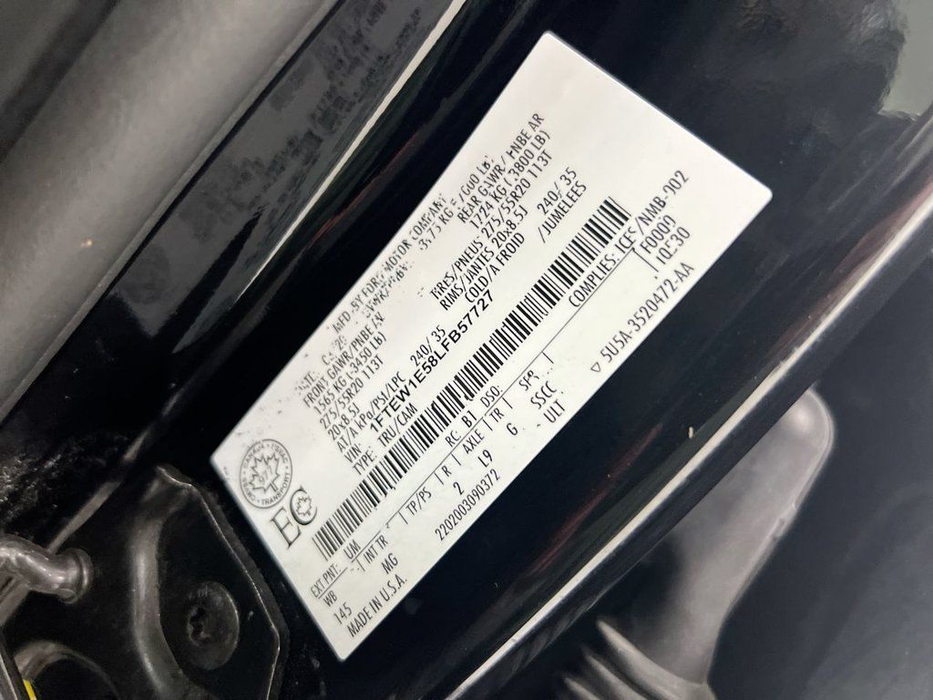 Used 2020 Ford F150 XLT w/ Equipment Group 302A Luxury AWD/4WD image 27