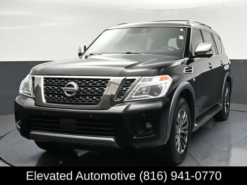 Used 2018 Nissan Armada Platinum w/ Captain Seat Package AWD/4WD image 3