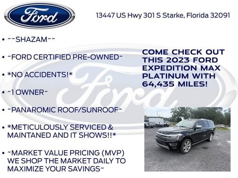 Used 2023 Ford Expedition Max Platinum RWD image 6