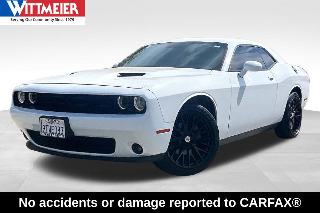Used 2021 Dodge Challenger SXT w/ Blacktop Package RWD image 1