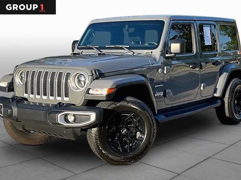 Used 2020 Jeep Wrangler Unlimited Sahara AWD/4WD image 1