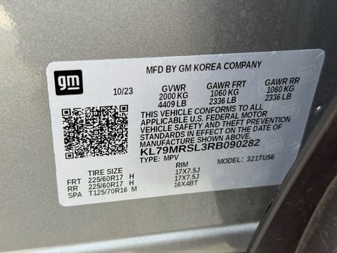 Used 2024 Chevrolet TrailBlazer LT AWD/4WD image 24