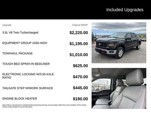 New 2026 Ford F150 XL w/ Equipment Group 103A High AWD/4WD image 5
