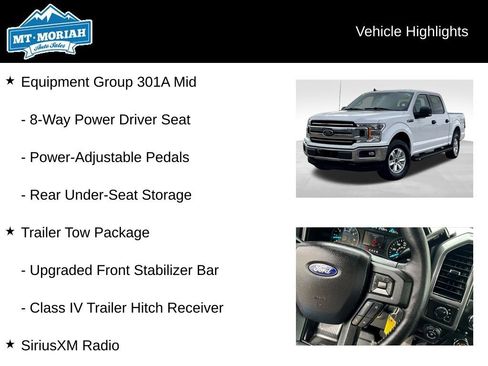 Used 2019 Ford F150 XLT w/ Equipment Group 301A Mid image 8