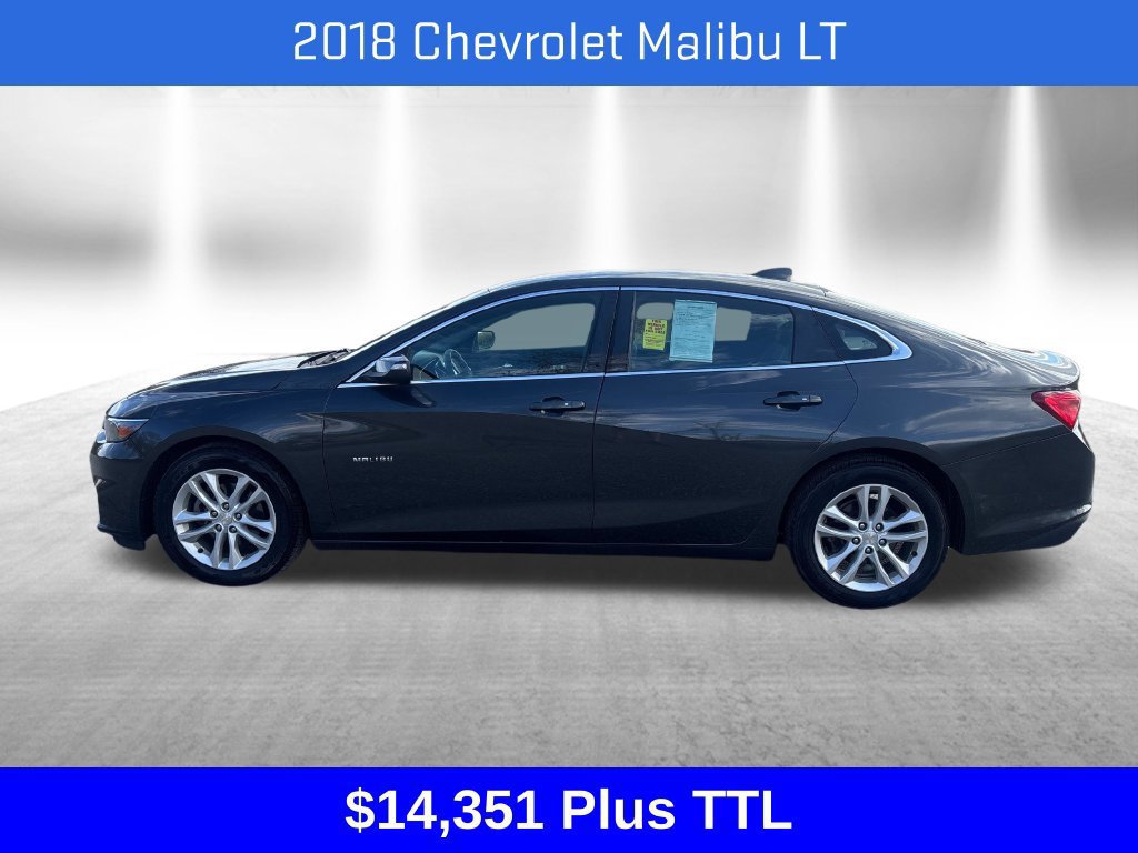 Used 2018 Chevrolet Malibu LT FWD image 2