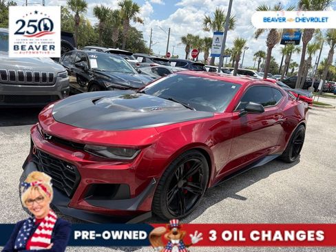 Used 2018 Chevrolet Camaro ZL1 RWD image 1