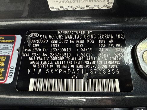 Used 2020 Kia Sorento EX AWD/4WD image 57