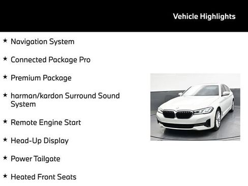 Used 2023 BMW 530i w/ Premium Package image 5