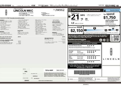 Used 2016 Lincoln MKC Reserve image 3