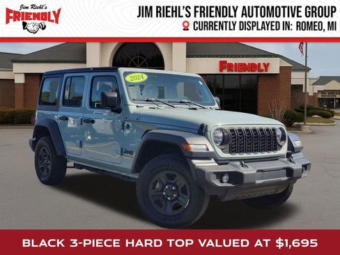 Used 2024 Jeep Wrangler Unlimited Sport AWD/4WD image 1