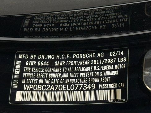 Used 2014 Porsche Panamera Turbo S Executive image 79