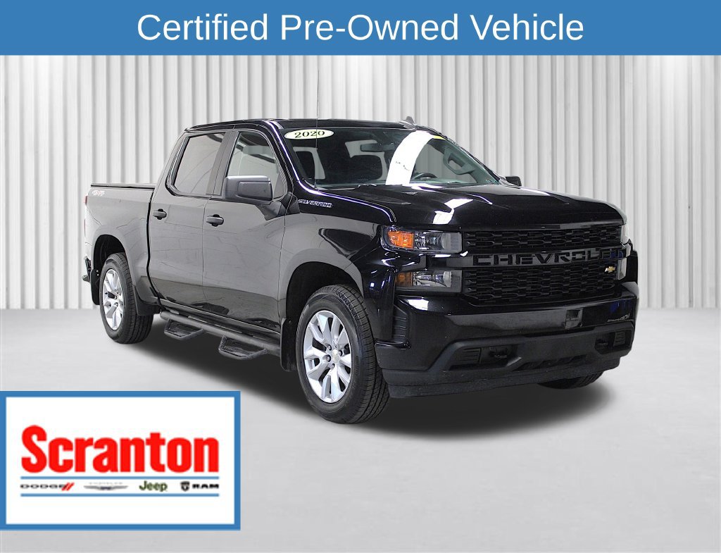 Used 2020 Chevrolet Silverado 1500 Custom w/ Custom Value Package AWD/4WD image 1