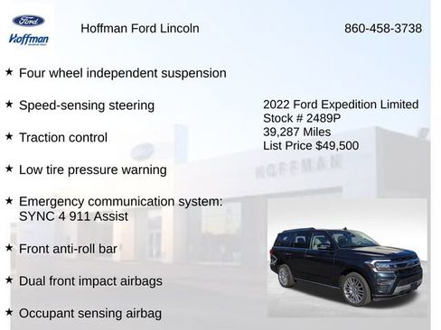 Certified 2022 Ford Expedition Limited image 30