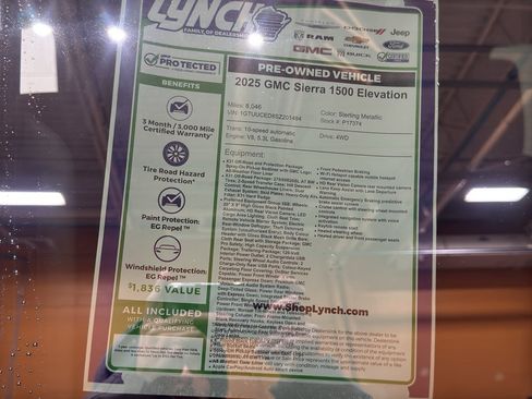 Used 2025 GMC Sierra 1500 Elevation image 39