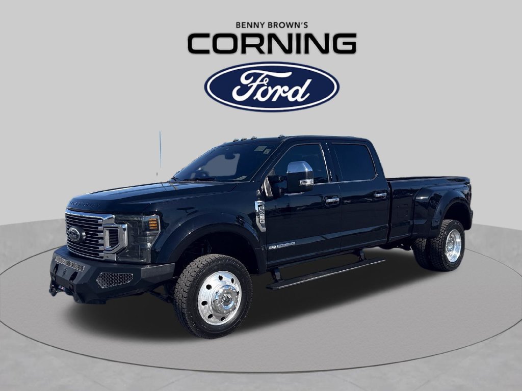 Used 2022 Ford F450 Platinum w/ Camper Package AWD/4WD image 1