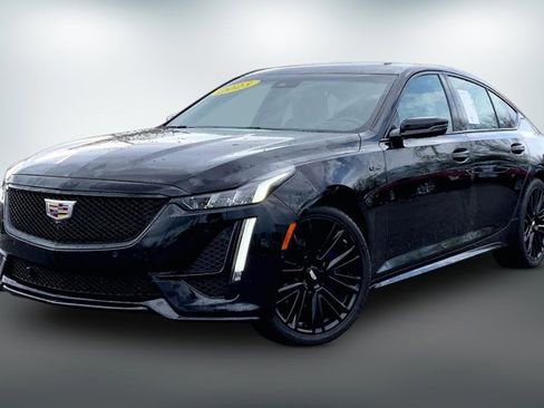 Used 2023 Cadillac CT5 V w/ LPO, ONYX Package AWD/4WD image 12