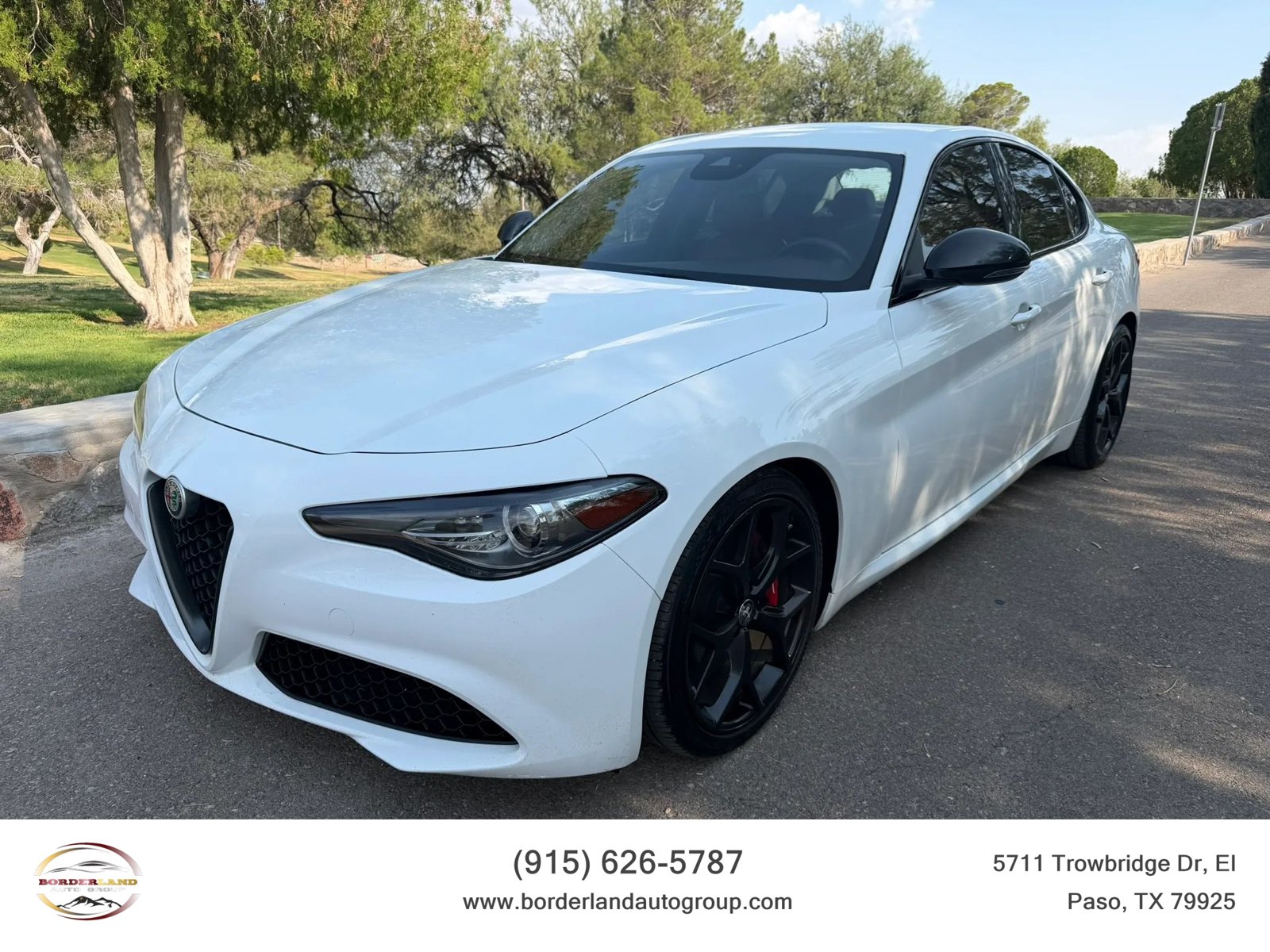 Used 2020 Alfa Romeo Giulia w/ Nero Edizione RWD image 1