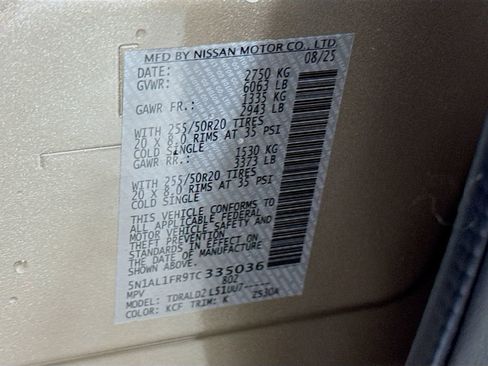 Certified 2026 INFINITI QX60 Luxe w/ Cargo Package image 44