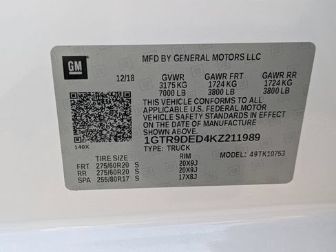 Used 2019 GMC Sierra 1500 SLT w/ SLT Premium Package AWD/4WD image 33