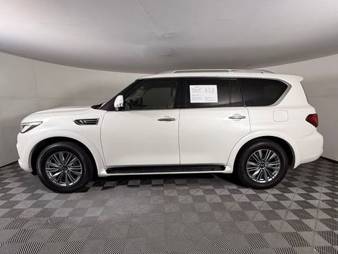 Used 2021 INFINITI QX80 Luxe w/ Cargo Package RWD image 3