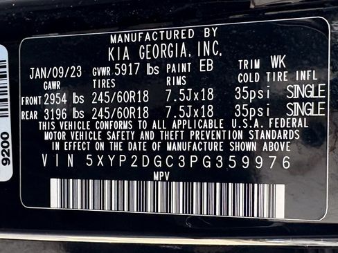Used 2023 Kia Telluride LX AWD/4WD image 38